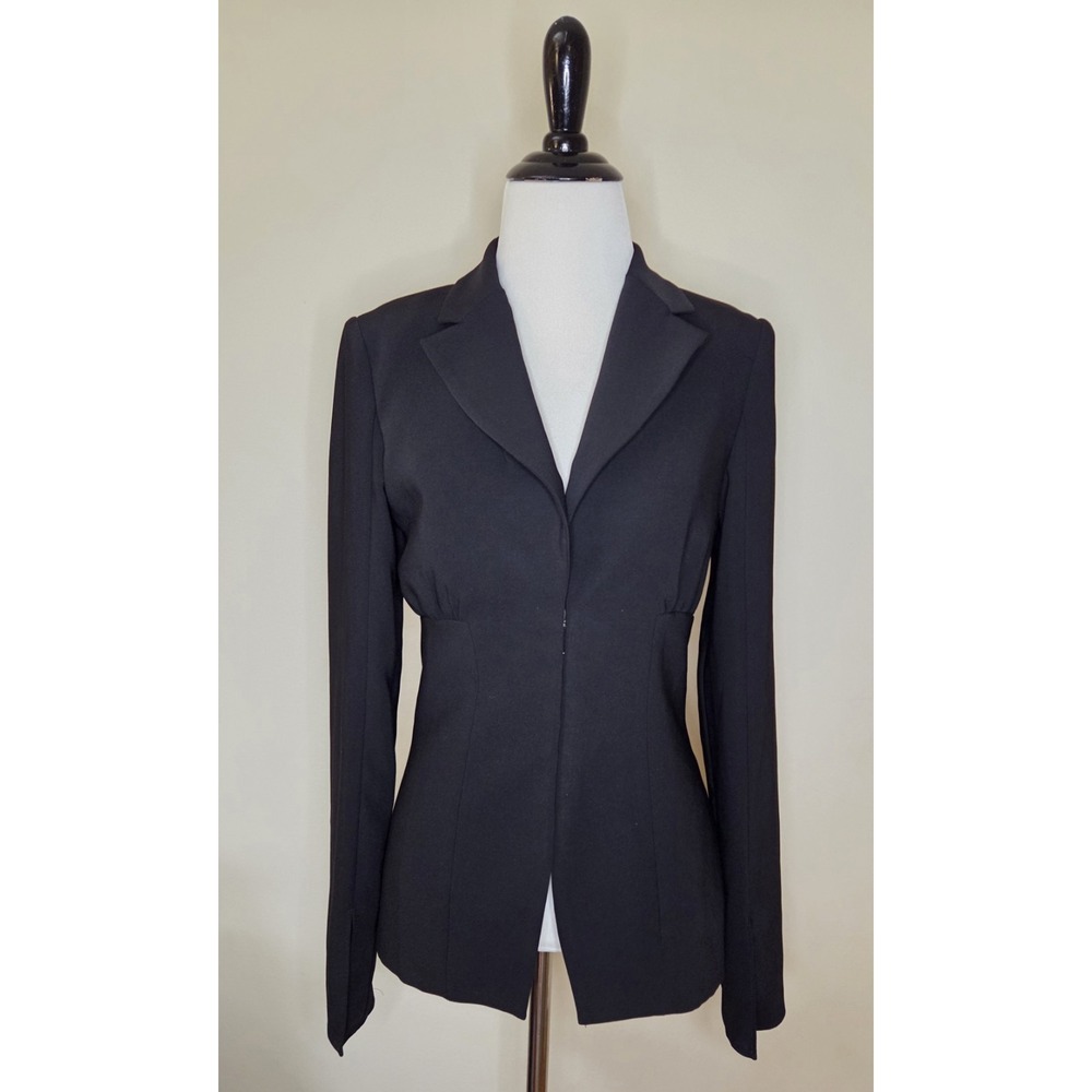 Amanda Uprichard Corset Style‎ Black Women's Dovima Blazer Size Small